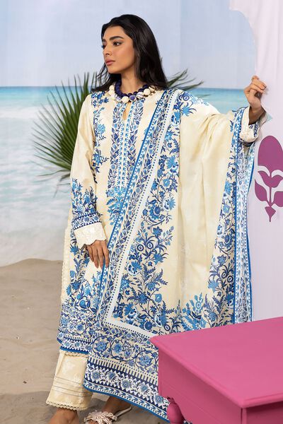 Lawn | Embroidered | Fabrics 3 Piece | AED 160.00