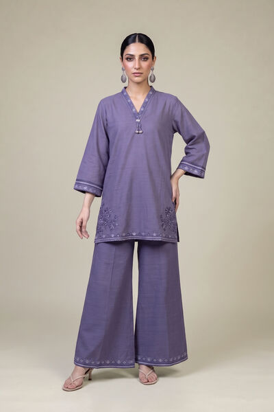 Embroidered | Light Khaddar | Solid Khaddar Pants | AED 200.00