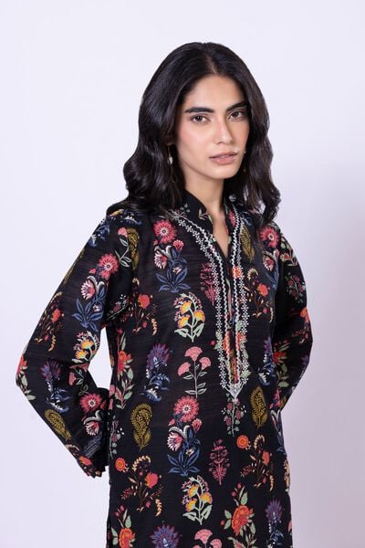Embroidered | Textured Cotton | Kurta | AED 100.00