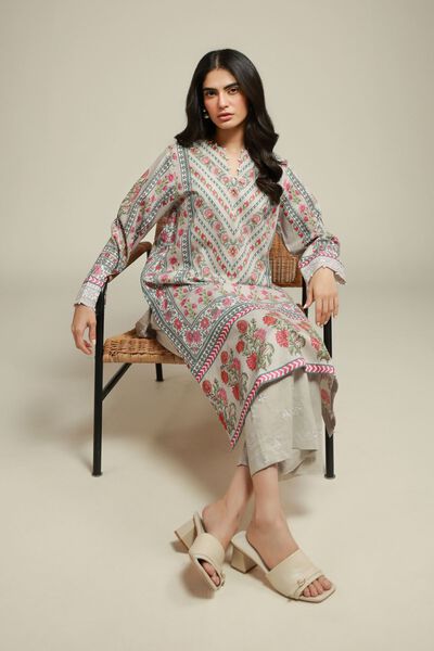 Embroidered | Textured Lawn | 2-Piece Tailored Set | AED 200.00