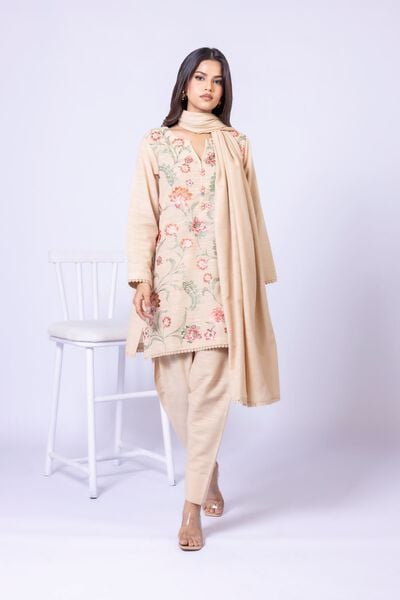 Dyed | Textured Cotton | Dupatta | AED 68.00