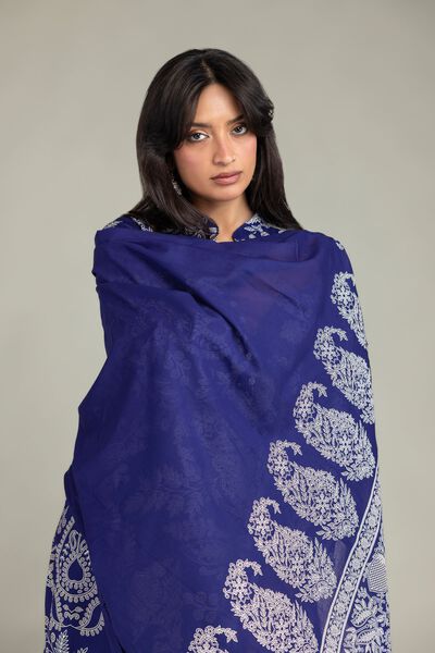 Printed | Lawn | Floral Lawn Dupatta | AED 130.00