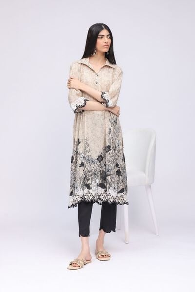 Embroidered | Cambric | Pants | AED 68.00
