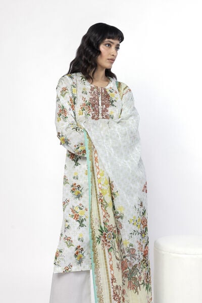 Embroidered | Lawn | Fabrics 3 Piece | AED 180.00