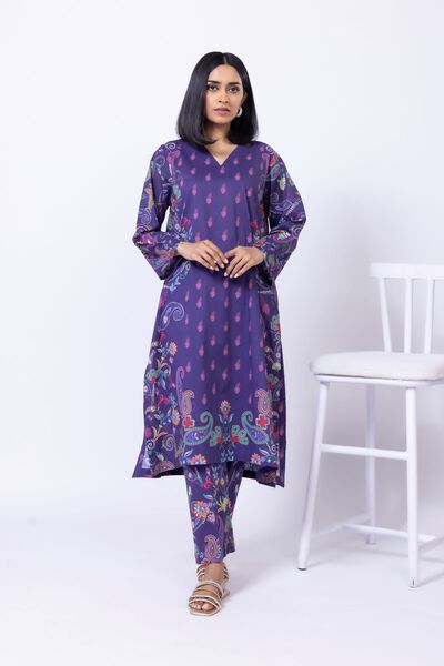 Printed | Cambric | Kurta | AED 80.00