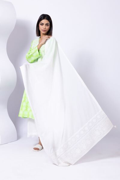 Embroidered | Slub lawn | Dupatta | AED 60.00
