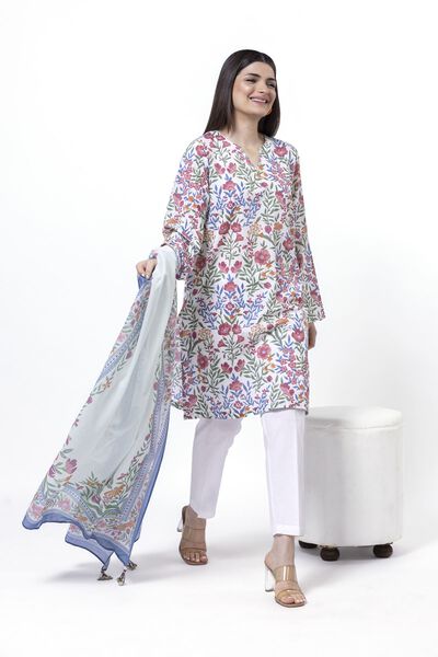 Printed | Lawn | Fabrics 2 Piece | Top and Dupatta | AED 60.00