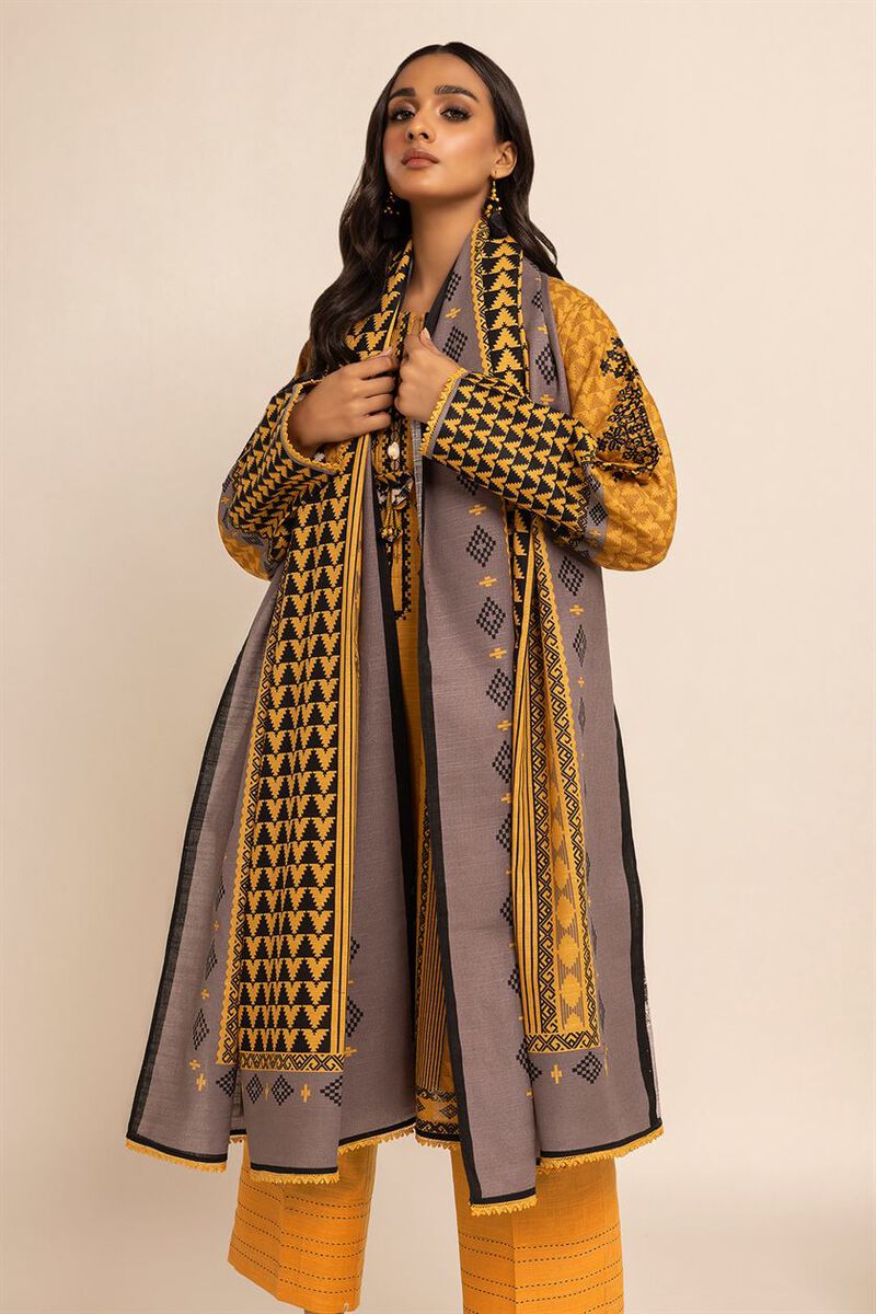 Embroidered | Khaddar | Fabrics 3 Piece | null