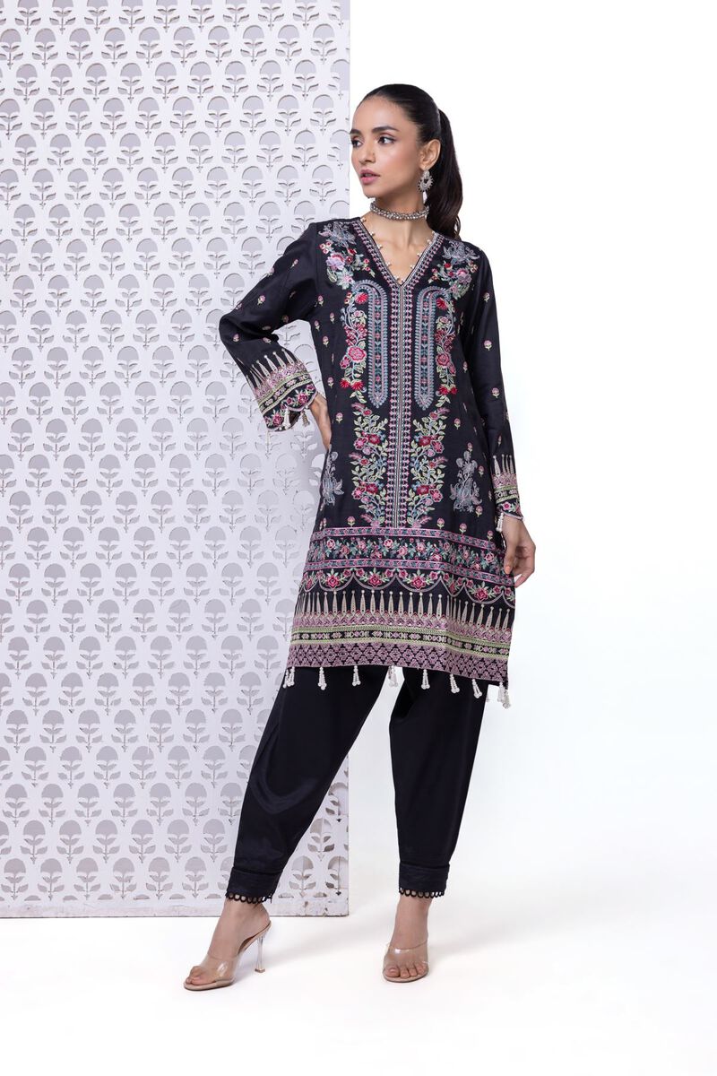 Embroidered | Raw Silk | Kurta | null