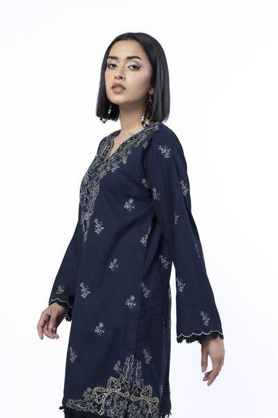 Embroidered | Crosshatch | Tailored 2 Piece | Top and Bottom | AED 180.00