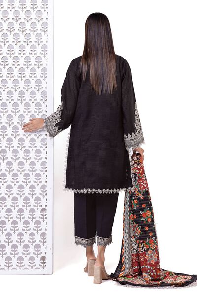 Light khaddar Messuri | Embroidered | Fabrics 3 Piece | AED 180.00