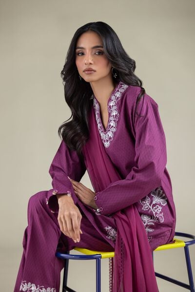 Embroidered | Cotton Dobby | Kurta | AED 150.00
