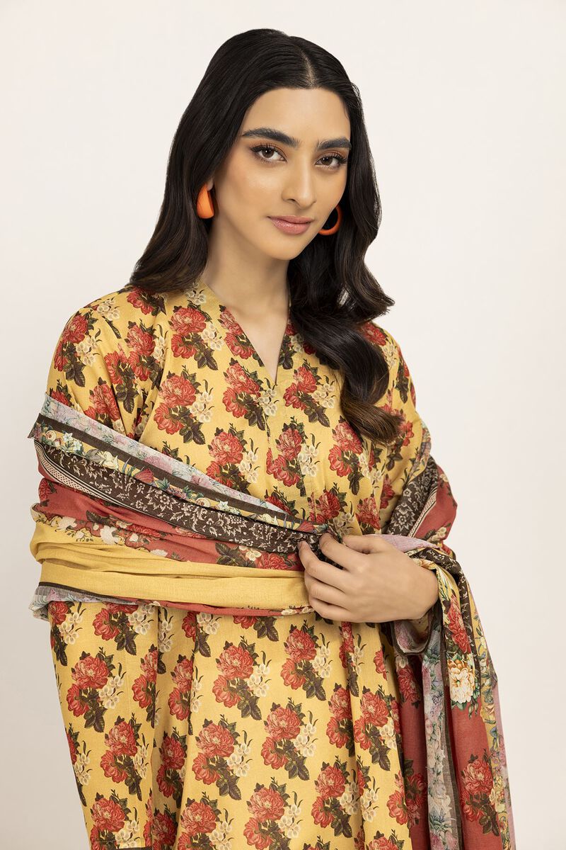 Lawn | Printed | Fabrics 2 Piece | Top Dupatta | null
