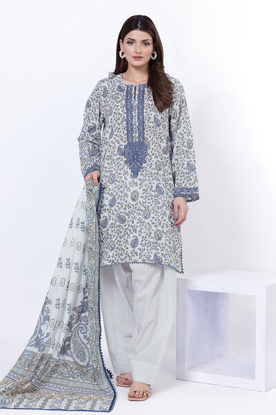 Embroidered | Lawn | Fabrics 3 Piece | AED 160.00