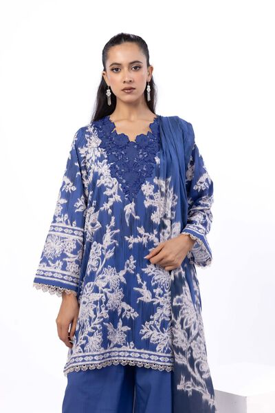 Embroidered | Cotton | Tailored 3 Piece | AED 200.00