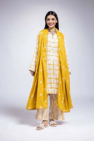 Embroidered | Cotton Square | Dupatta | AED 80.00