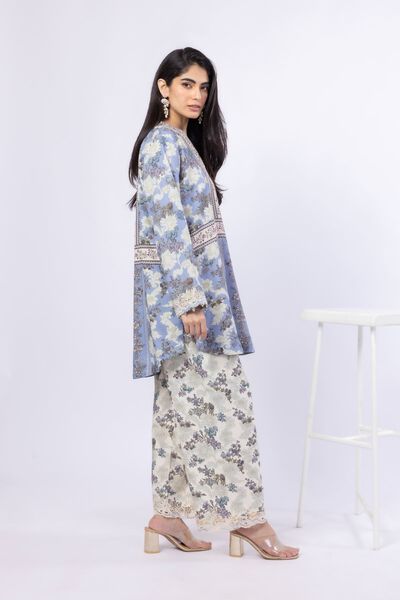 Embroidered | Russian Raw Silk | Pants | AED 56.00