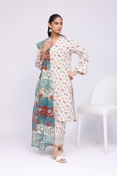Printed | Cambric | Kurta | AED 80.00