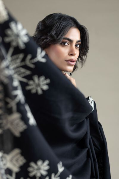 Embroidered | Textured Cotton | Dupatta | AED 60.00