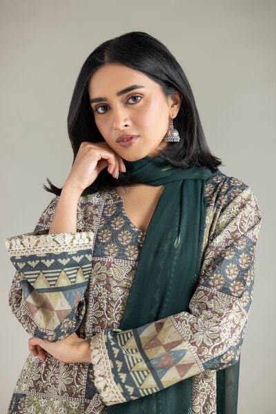 Embroidered | Lawn | Fabrics 3 Piece | AED 180.00