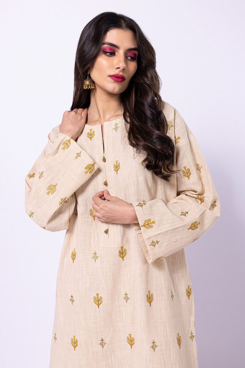 Dyed Embroidered Light Crosshatch | Top Bottoms | Fabrics 2 Piece | null