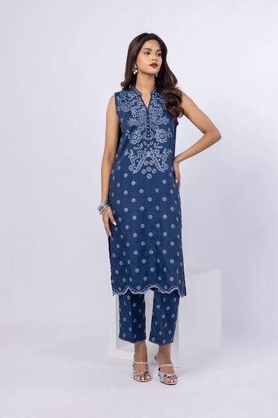 Embroidered | Thai Silk | Kurta | AED 90.00