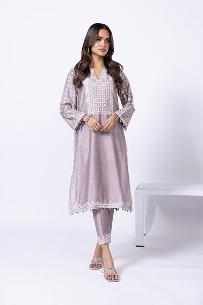 Embroidered | Raw Silk | Pants | AED 24.00