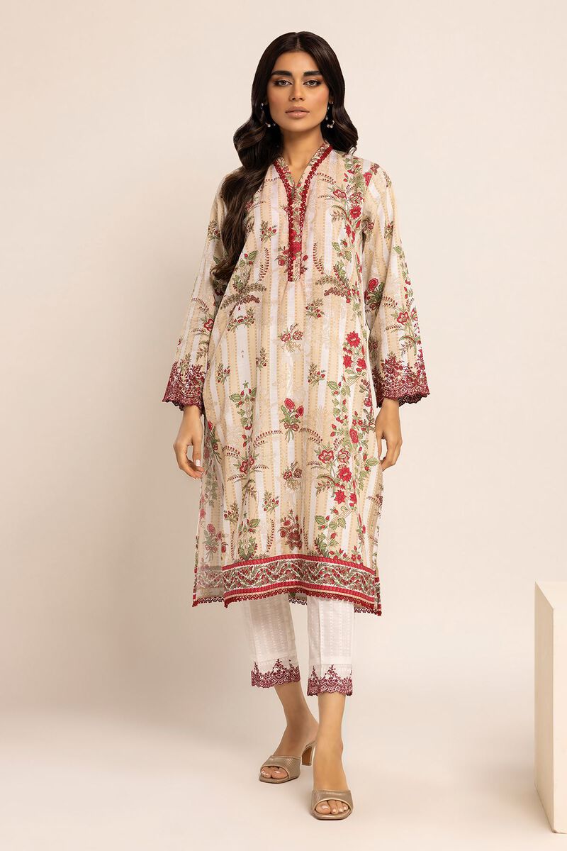 Slub Crosshatch | Embroidered | Fabrics 2 Piece | Top Bottoms | null
