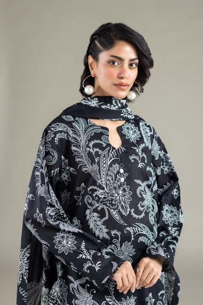 Embroidered | Lawn | Floral Kurta 3-piece | AED 280.00