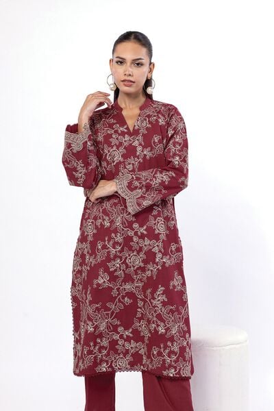 Embroidered | Crosshatch | Fabrics 2 Piece | Top and Bottom | AED 160.00