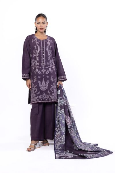 Embroidered | Khaddar | Fabrics 3 Piece | AED 200.00