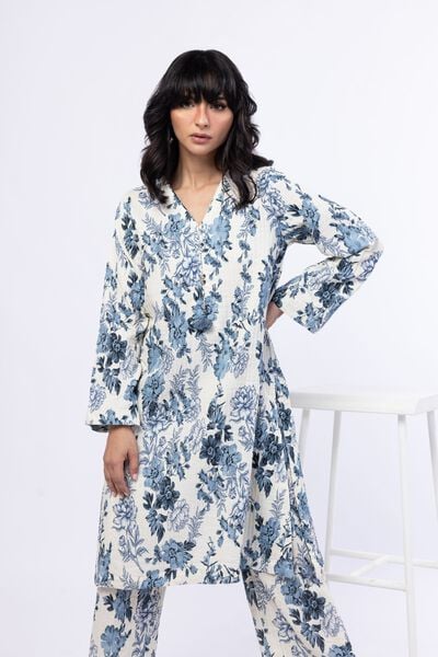 Printed | Double Layer Striped | Kurta | AED 140.00