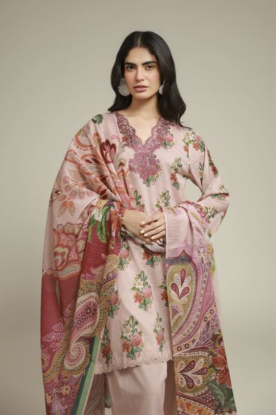 Embroidered | Mesuri | 3-piece Tailored Set | AED 280.00