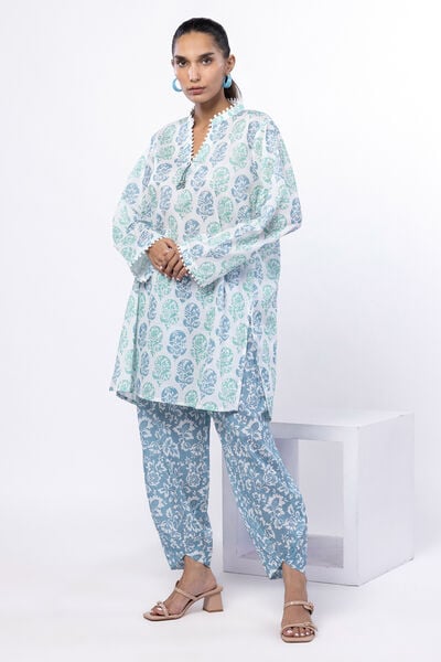 Printed | Lawn | Fabrics 2 Piece | Top and Bottom | AED 100.00