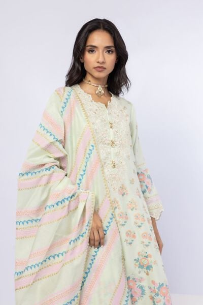 Printed | Cotton Net | Dupatta | AED 39.60