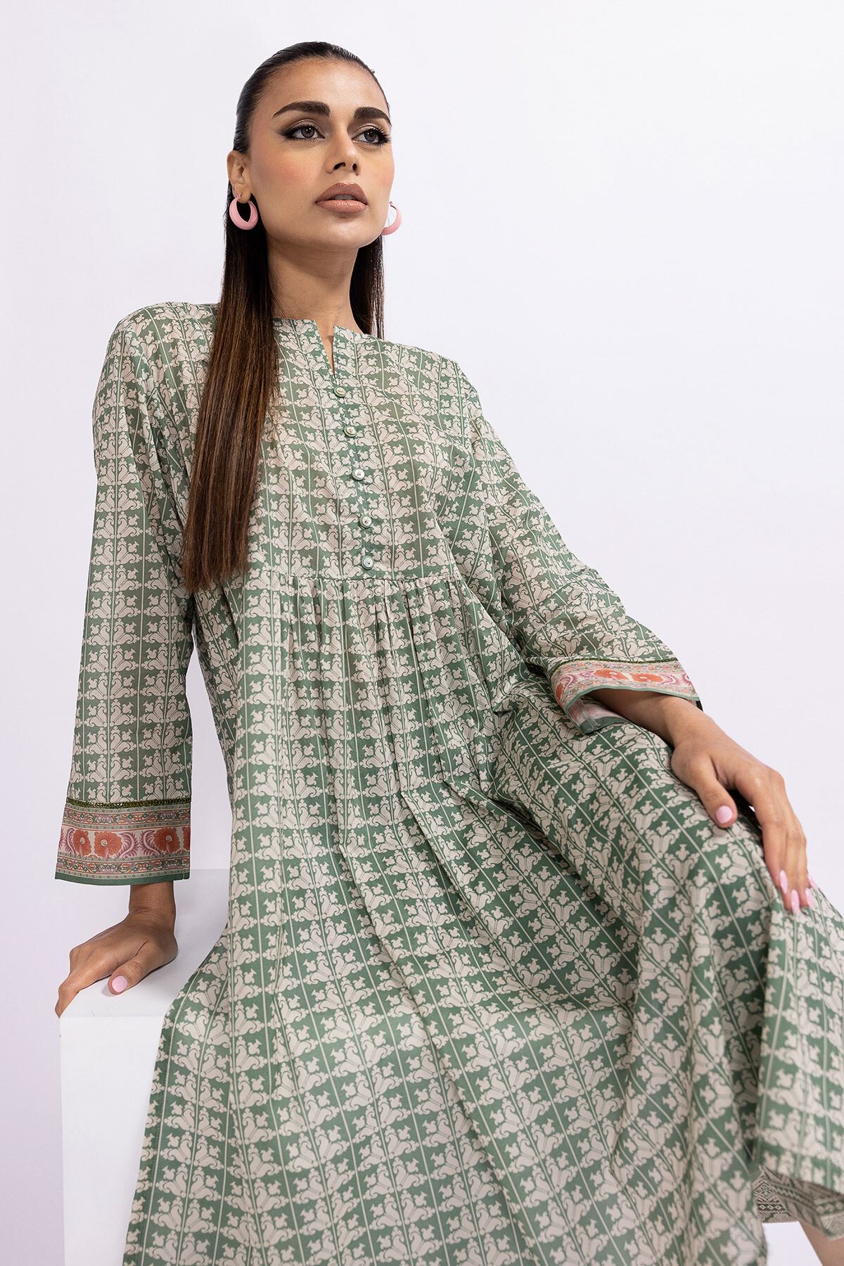 Khaadi frock design sale