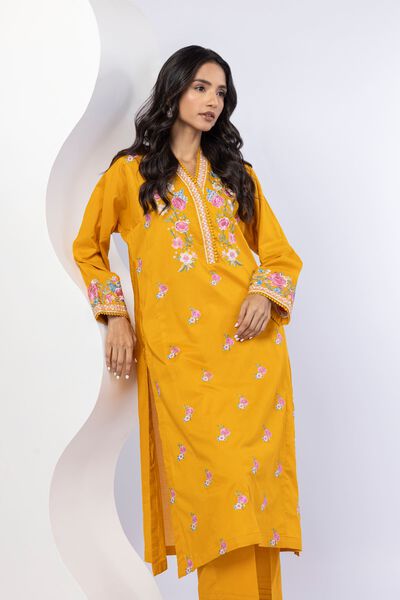 Embroidered | Cambric | Kurta | AED 120.00