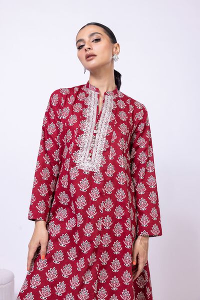 Embroidered | Cambric | Kurta | AED 120.00