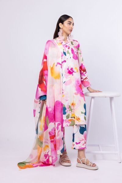 Printed | Viscose Plain Weave | Pants | AED 60.00