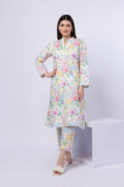 Printed | Cotton Dobby | Pants | AED 60.00
