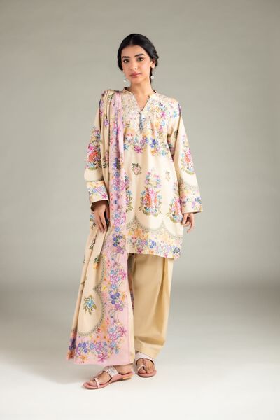 Dyed | Textured Lawn | Shalwar | AED 80.00