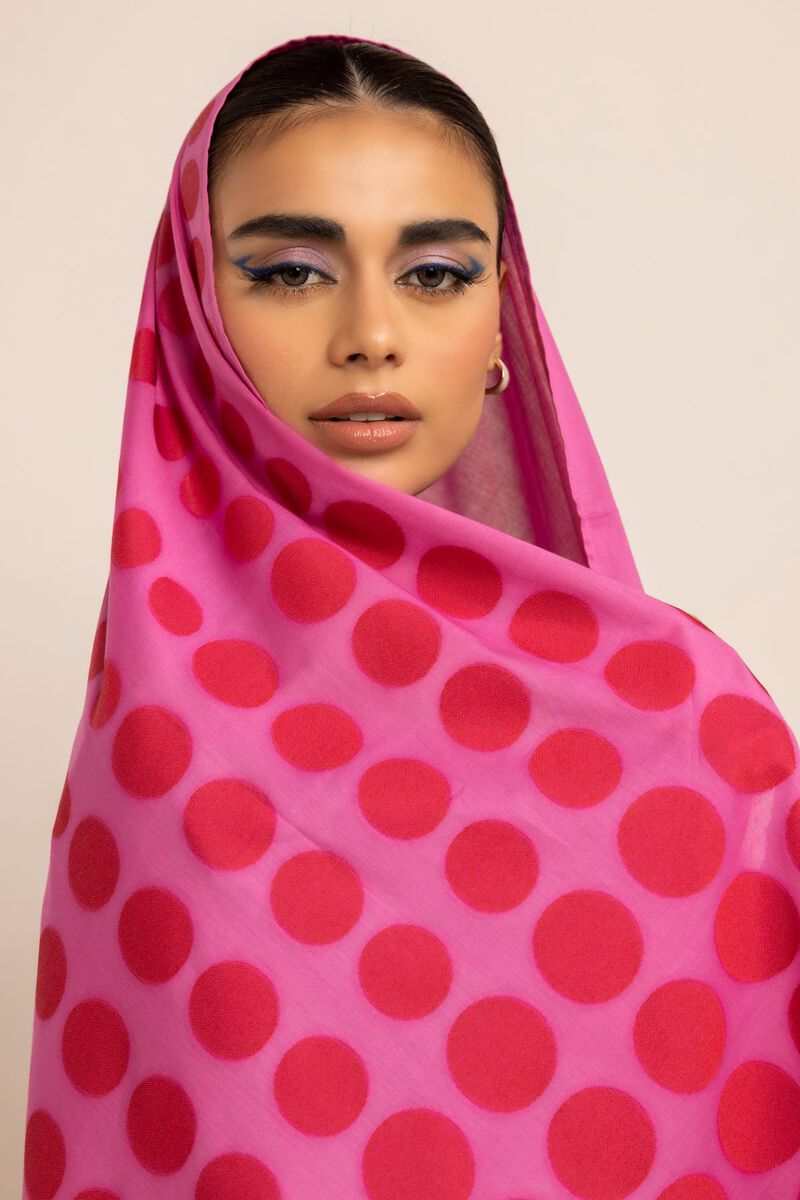 Yarn Dyed | Cotton Polyester Broshia Jacquard | Dupatta | null