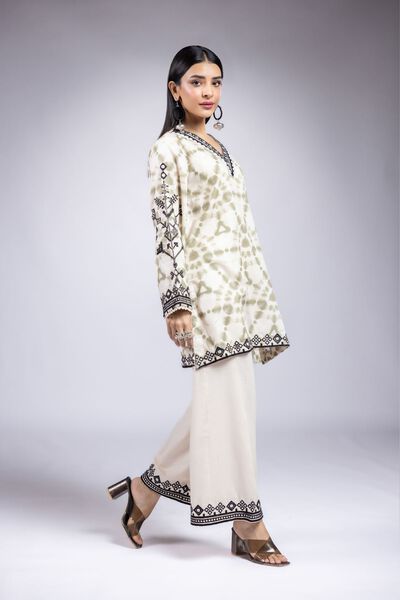 Embroidered | Dobby | Pants | AED 80.00