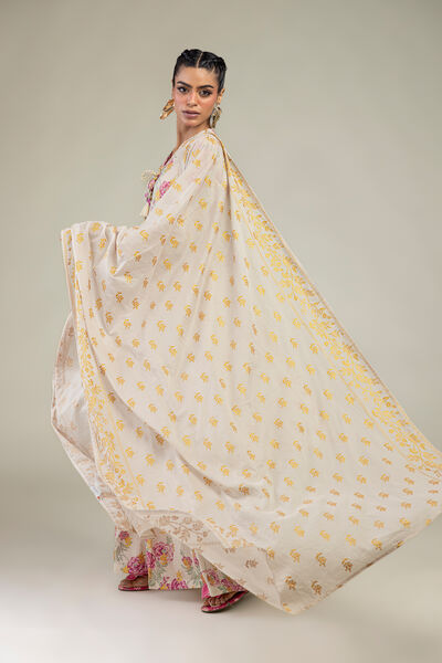 Printed | Lawn | Floral Lawn Dupatta | AED 130.00