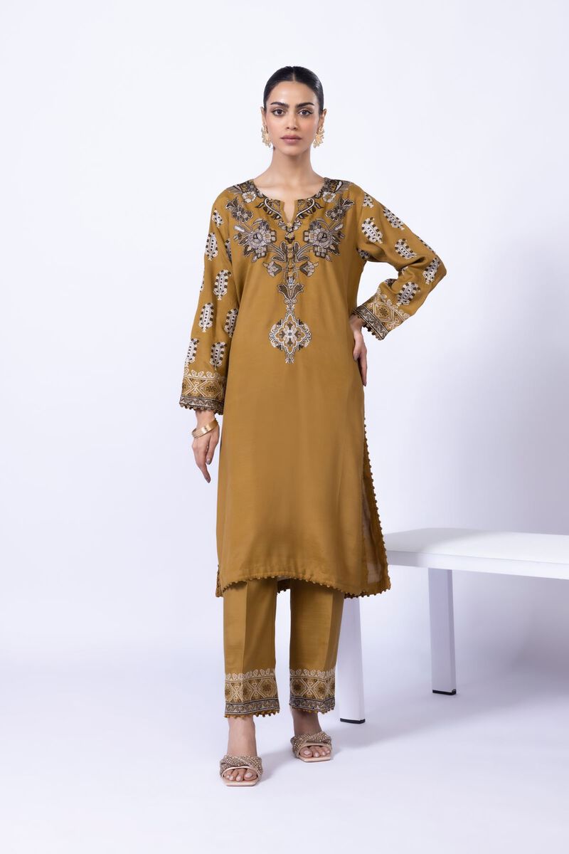 Embroidered | Thai Silk | Kurta | AED 78.00