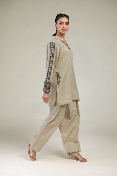 Dyed | Cotton Dobby | Cotton Dobby Shalwar | AED 80.00