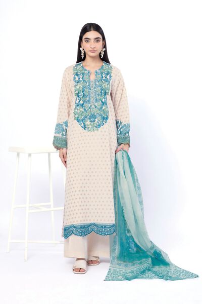 Embroidered | Jacquard | Fabrics 3 Piece | AED 250.00