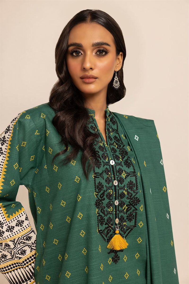 Embroidered | Khaddar | Fabrics 3 Piece | null