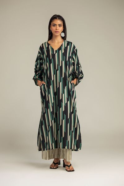 Printed | Cambric | Printed Cambric Pants | AED 130.00