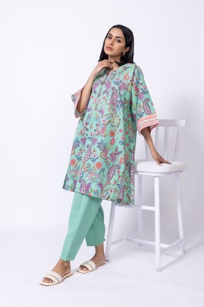 Printed | Cambric | Kurta | AED 40.00